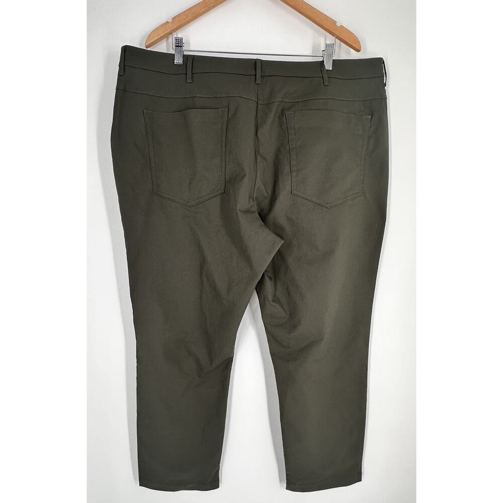 Public Rec Pants Mens 44x30(28.5) Green Dealmaker Chinos Work Career Travel EUC - Picture 8 of 10